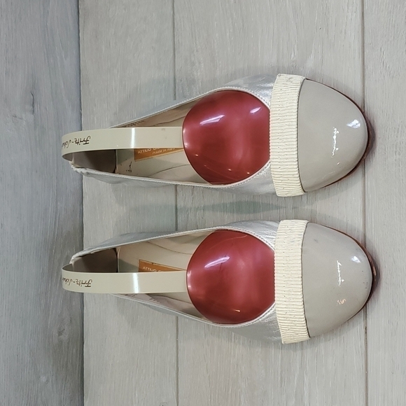 AGL Attilio Guisti Leombruni Womens Luxury Loafer Flats shoes sz 37.5 US 7 5 - Picture 4 of 14